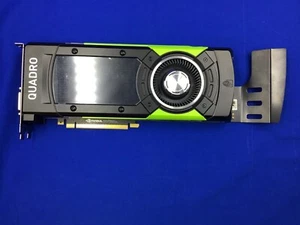 NVIDIA Quadro P6000 24GB GDDR5 PCIe 3.0 x16 DVI 4x DisplayPort Graphics Card - Picture 1 of 3