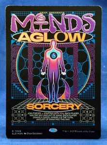 Minds Aglow - Magic The Gathering - Rainbow Foil x KEXP You Are Not Alone SLD - Excelente casi nuevo - Imagen 1 de 4