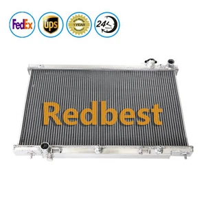 Aluminum 2Row Radiator Fits 2003-2007 INFINITI G35 Base  3.5L V6 36mm thickness - Imagen 1 de 12