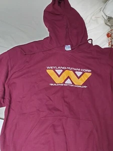 Weyland yutani alieni alieni anni 70 80 top con cappuccio retrò - Foto 1 di 2
