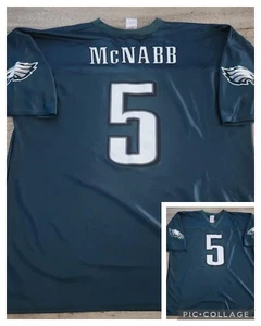 Vintage Y2K 00s NFL Philadelphia Eagles #5 Donovan McNabb Jersey 2XL - Picture 1 of 9