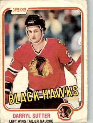 1981-82 O-Pee-Chee Darryl Sutter RC #65 - Image 1 of 2