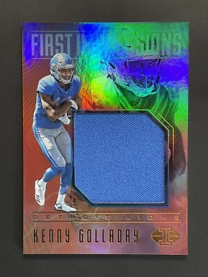 2017 Panini Illusions First Impressions Kenny Golladay RC Detroit Lions - Image 1 of 2