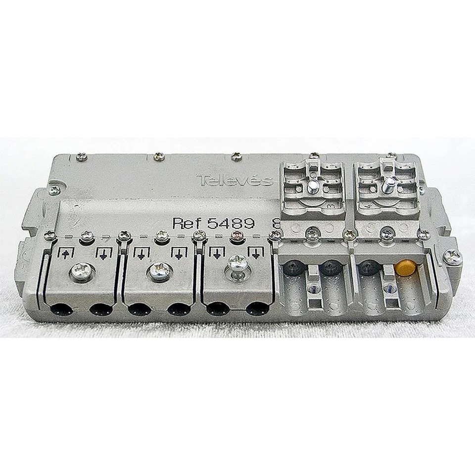 Splitter Satellitare F-Connector 16 dB / 5-2400 MHz - 8 Outputs - Immagine 1 di 1