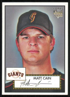 2006 Topps '52 #88A Matt Cain (RC) - Image 1 of 2
