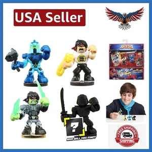 Ultimate Arcade Warriors Collector Pack: 4 Mini Battling Figuren - Battle Ready! - Bild 1 von 7