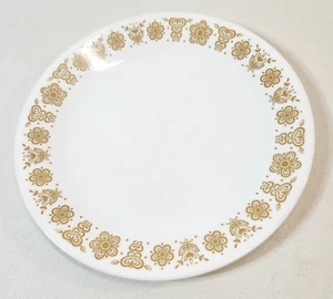 Plato de cena vintage Corelle Butterfly dorado 10,25" Corning Ware - Imagen 1 de 4
