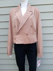 Avec Les Filles neu mit Etikett elegante kurze Blazer elegante Jacke Größe XL - Bild 1 von 16