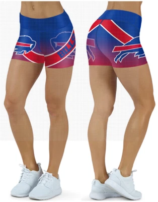 Pantalones cortos para mujer Buffalo Bills talla 0/2 - 12/14 Foto 1 de 4
