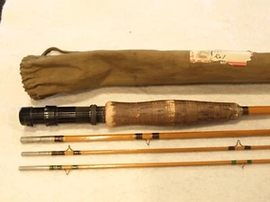 PARTS OR REPAIR—VINTAGE GOODWIN GRANGER BAMBOO FLY ROD - Picture 1 of 4