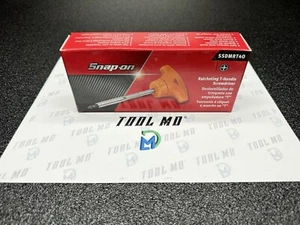 Snap-on Tools USA NEW ORANGE T-Handle Ratcheting Standard Screwdriver SSDMRT4 - Picture 1 of 17