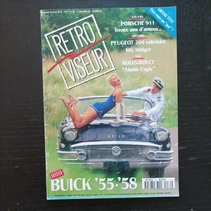RETROVISEUR 72 BUICK 1955 1958 MG MIDGET PEUGEOT 204 CABRIOLET 500 TERROT RGSA - Imagen 1 de 3