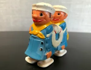 Vintage 60er Louis Marx Marine Matrosen Kunststoff Rampe Walker Spielzeug Hongkong - Bild 1 von 6