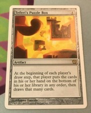 Teferi's Puzzle Box 9ED ( Ninth Edition ) LP Free Shipping!  - MTG