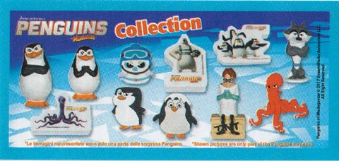 Zaini Minifigures - The Penguins of Madagascar Series - Choose your character! Cover