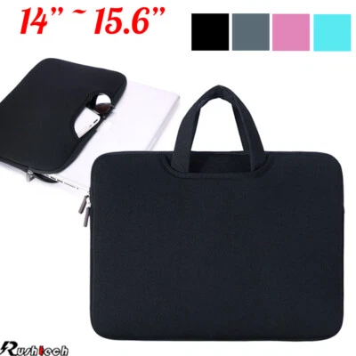 14"/15.6" Laptop Case Bag Sleeve with Handle for Macbook Air Pro Lenovo Dell - Image 1 of 4
