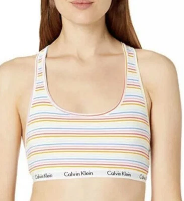 Calvin Klein Bralette Size Small Rainbow Colors NWT - Image 1 of 4