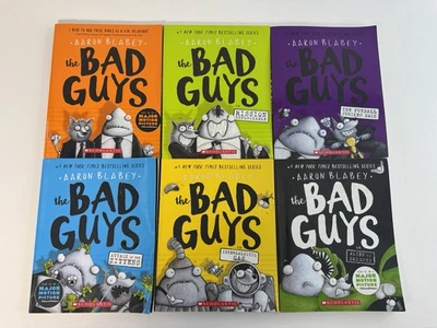 The Bad Guys Books by Aaron Blabey Set 1-6 Paperback Brand New - Image 1 of 4