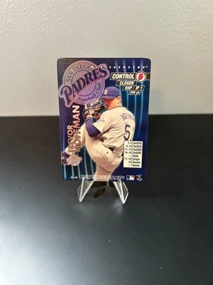 2001 MLB Showdown голографическая фольга: Тревор Хоффман #358 San Diego Padres HOF - Изображение 1 из 2