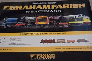 Graham Farish N Gauge Starter Set Item No. 370 025A - Picture 1 of 8