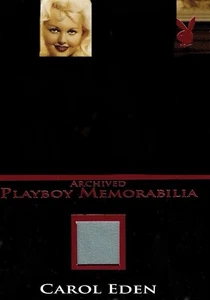 Playboy Archived Memorabilia Pink Foil CAROL EDEN - Picture 1 of 2