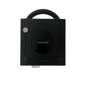 Nintendo GameCube Schwarz Konsole DOL-001 USA Original System Videospiel ATI Anschlüsse - Bild 1 von 3
