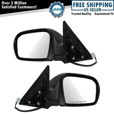 Par de espejos retrovisores con textura térmica para conductor y pasajero para Subaru Impreza Outback Foto 1 de 4