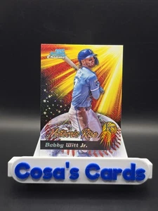 BOBBY WITT JR. 2025 BOWMAN CROMO MEGA METEORIC RISE #MR-11 MOJO ROYALS - Imagen 1 de 2