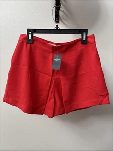 Abercrombie & Fitch plissierter roter Tennis-Minirock Skort Damengröße 0 " - Bild 1 von 9