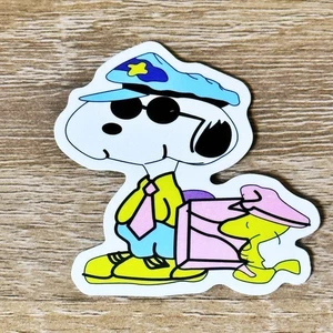 Snoopy Peanuts character Charles M. Schulz Small Sticker Japan #1841 - Picture 1 of 2