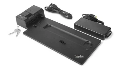 Lenovo ThinkPad 135w Ultra Docking Station with charger. 40AJ0135US  - Image 1 of 2