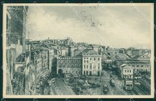 Genova Città Piazza Caricamento Tram cartolina WX3406