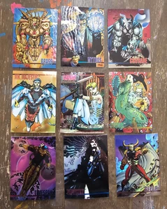1994 Wildstorm Chromium Set 1 Complete Base Card Set 1-100 Some Cards Autograph - Picture 1 of 8