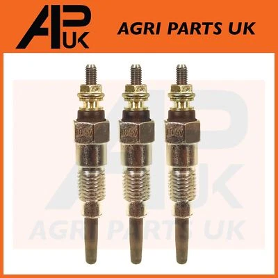 3x 10.5V Heater Glow Plug for John Deere 330 332 415 425 445 455 1435 Tractor - Image 1 of 3