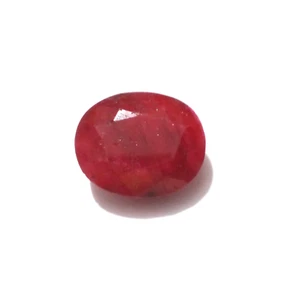 7.58 Crt Fabulous Madagascar Red Ruby Faceted Oval Shape Rare Loose Gemstone - Picture 1 of 9