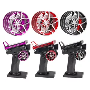 For Flysky Noble NB4 4PX 7PX RC4GS RC6GS WFLY X9 TQI Transmitter Steering Wheel - Picture 1 of 29