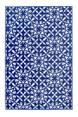 Recycled Plastic Outdoor Rug Waterproof Reversible San Juan - image 1 of 4