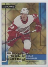 2021-22 Upper Deck Synergy Journey Away Gold /149 Lucas Raymond #RJ-1 Rookie RC