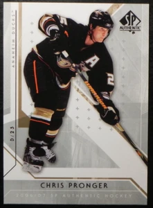 Patos Chris Pronger Anaheim 2006-07 06/07 SP #99 auténticos - Imagen 1 de 2
