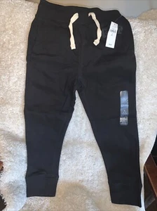 New GAPKids Young Girl size S (6-7) Yrs, Black Color Elastic Waist Stretch Pants - Picture 1 of 5