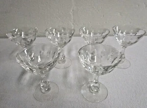 Tiffin Franciscan Set of 6 Liquor Cocktail Mt. Vernon - Picture 1 of 4
