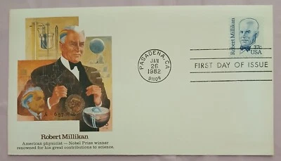 U.S - PASADENA CALIFORNIA  - ROBERT MILLIKAN - FDC - Image 1 of 2