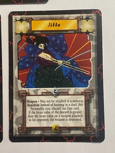 JITTE-LEGEND OF  THE FIVE RINGS CCG(L5R)-SCC 3-1997 - Picture 1 of 2