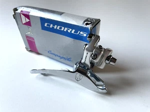 *NOS Vintage 1990s Campagnolo Chorus (Titanium) double front braze-on derailleur - Picture 1 of 7