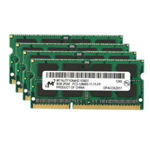 Micron 32GB 4x 8GB 4GB 2GB DDR3 1600MHz PC3-12800S SODIMM RAM Laptop Memory LOT - Picture 1 of 13
