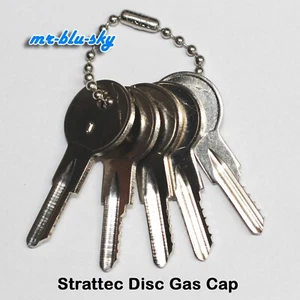 Strattec Disc Gas Cap B1, B2, B3, B4, B5 Space and Depth Keys ~ DSD#005, C4 - Picture 1 of 3