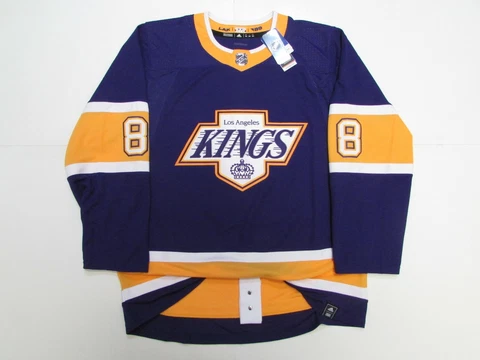 DREW DOUGHTY LOS ANGELES KINGS AUTHENTIC ADIDAS REVERSE RETRO JERSEY SIZE 50 Cover