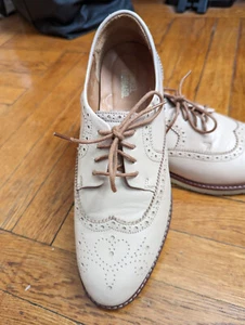 Samuel Hubbard Women's Pale Pink lace up shoes-Size 9 - Picture 1 of 7