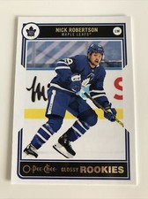 NHL Card,Nick Robertson,OPC Glossy Rookies,UD2 2020-21,Toronto