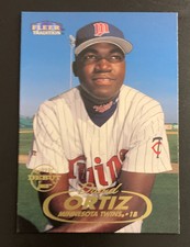 1998 Fleer Tradition David Ortiz 1997 MLB Debut #285 Big Poppy